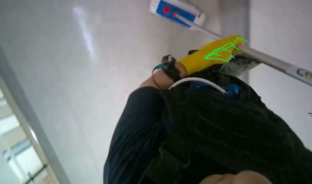 Mopping floor: egocentric robotics sample