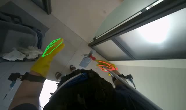 Preparing the mop: egocentric robotics sample