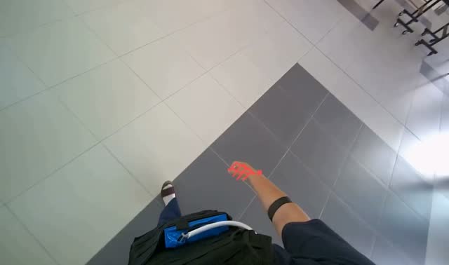 Managing cleaning equipment: egocentric robotics sample