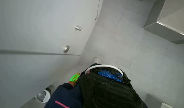 Cleaning toilet and trash can: egocentric robotics sample