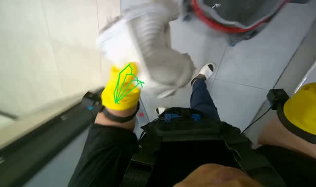 Preparing mop for floor cleaning: egocentric robotics sample