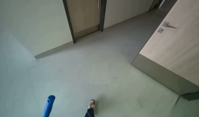 Mopping the floor: egocentric robotics sample