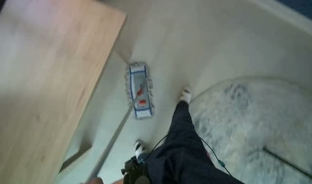 Mopping floor: egocentric robotics sample
