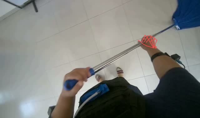 Mopping floor: egocentric robotics sample
