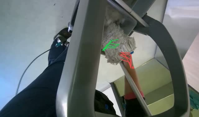 Washing cleaning cloth in bucket: egocentric robotics sample