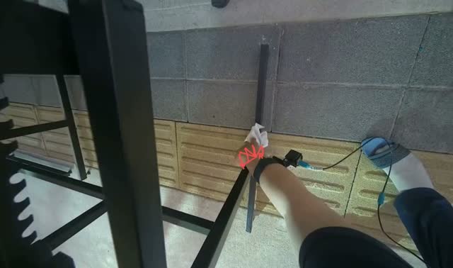 Cleaning table: egocentric robotics sample