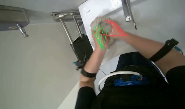 Preparing mop for floor cleaning: egocentric robotics sample