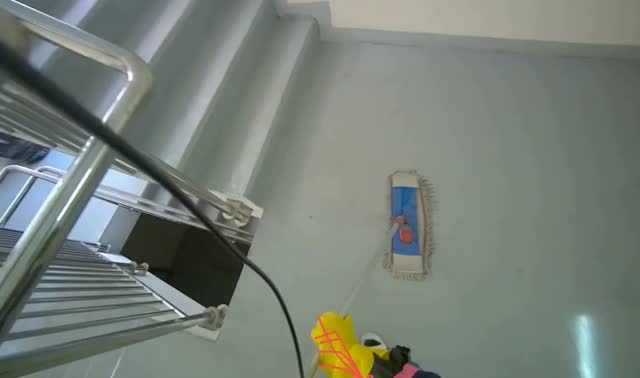 Mopping floor: egocentric robotics sample