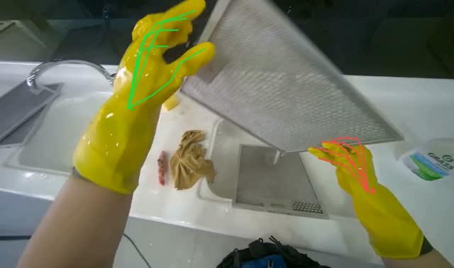 Cleaning range hood filters: egocentric robotics sample