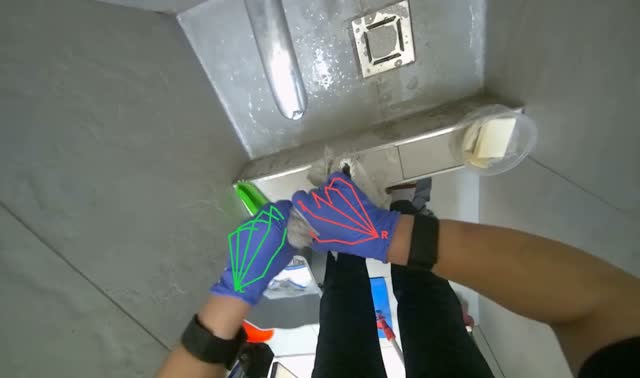 Mopping floor: egocentric robotics sample