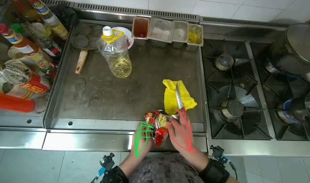 Preparing instant noodles: egocentric robotics sample
