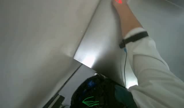Wiping kitchen counter: egocentric robotics sample