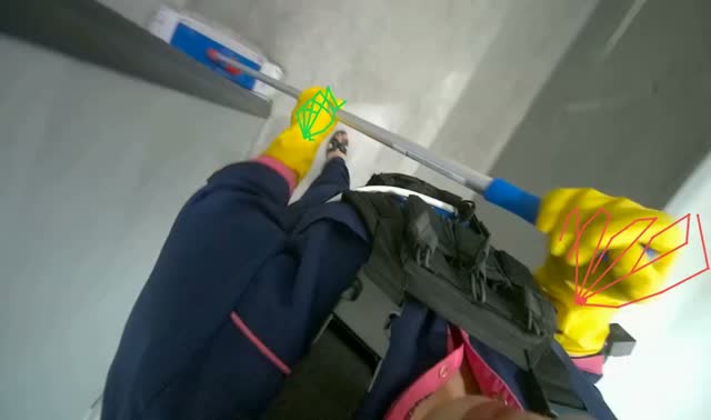 Mopping stairs: egocentric robotics sample