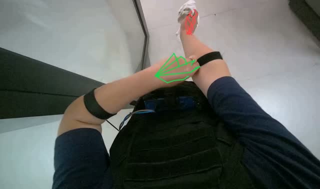 Cleaning glass door and frame: egocentric robotics sample