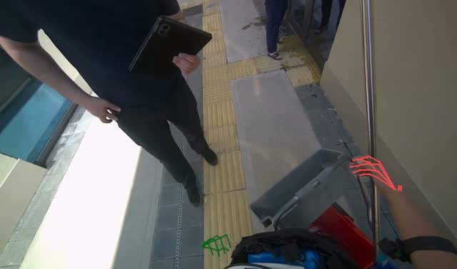Cleaning building windows: egocentric robotics sample