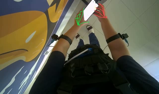Mopping floor: egocentric robotics sample
