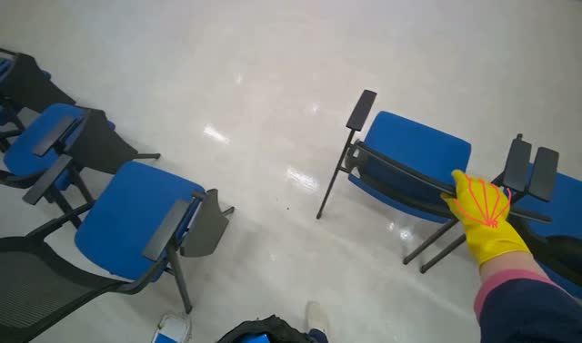 Moving chairs: egocentric robotics sample