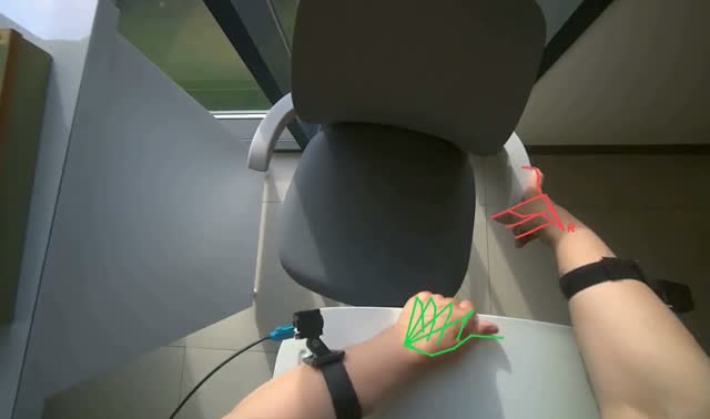Arranging chairs in room: egocentric robotics sample