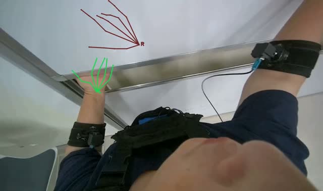 Wiping whiteboard surface: egocentric robotics sample