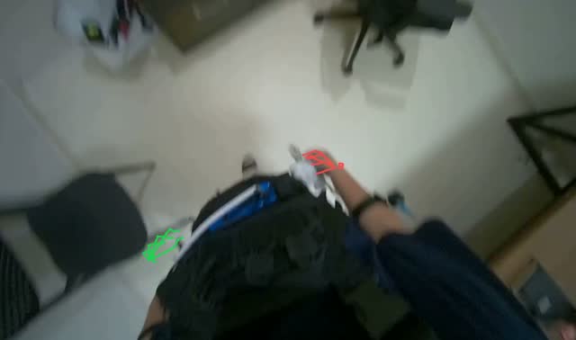Wiping desk surfaces: egocentric robotics sample