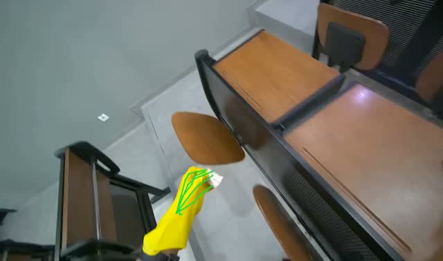 Organizing and cleaning classroom desks: egocentric robotics sample