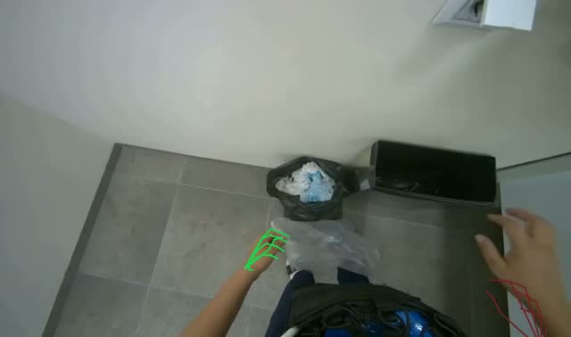 Refilling paper towel dispenser: egocentric robotics sample