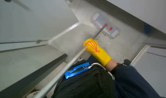Mopping floor: egocentric robotics sample
