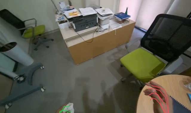 Wiping office surfaces: egocentric robotics sample