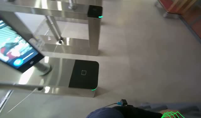 Carrying a folded ladder: egocentric robotics sample
