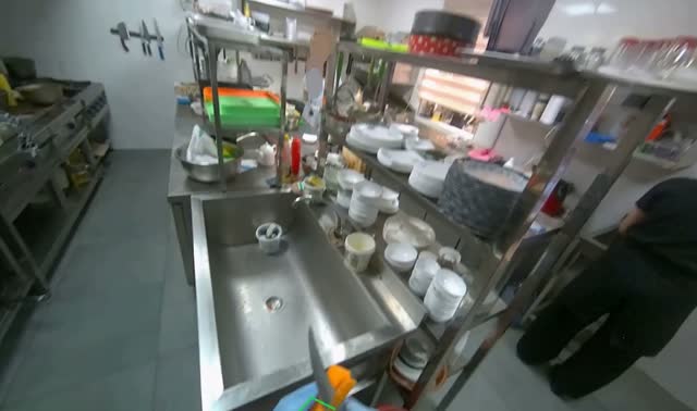 Peeling carrot with knife: egocentric robotics sample