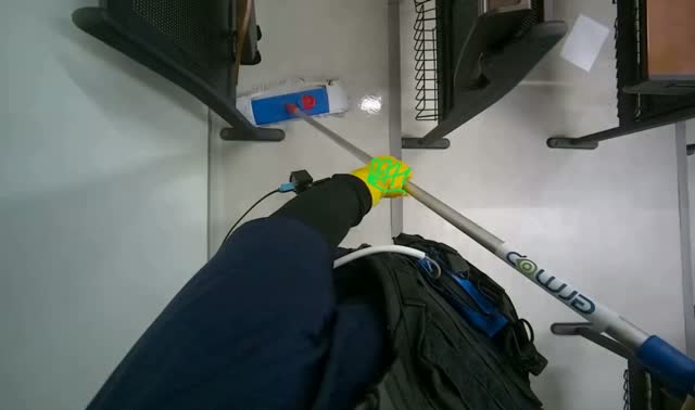 Mopping floor: egocentric robotics sample