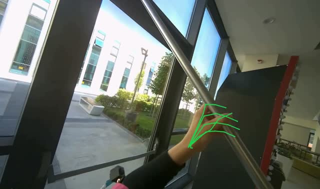 Wiping large glass windows: egocentric robotics sample