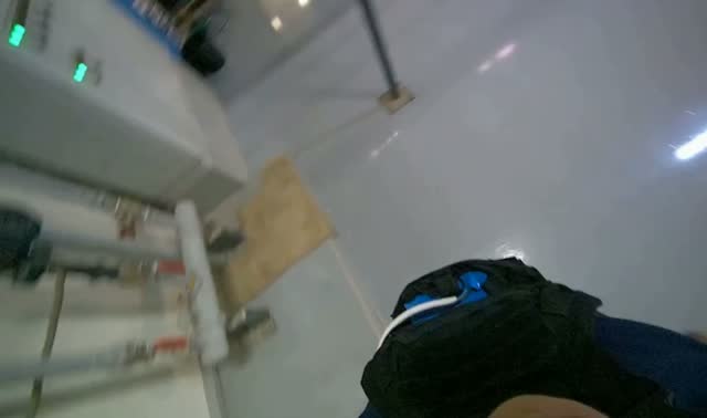 Cleaning floor and pipes: egocentric robotics sample