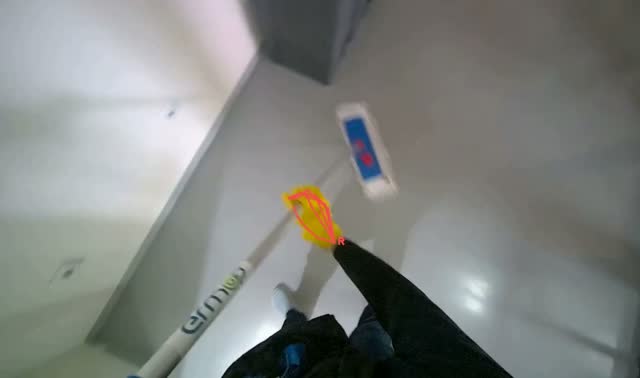 Mopping corridor walls: egocentric robotics sample