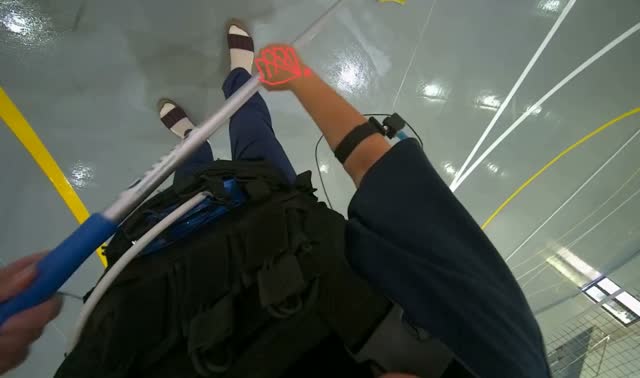 Mopping floor: egocentric robotics sample