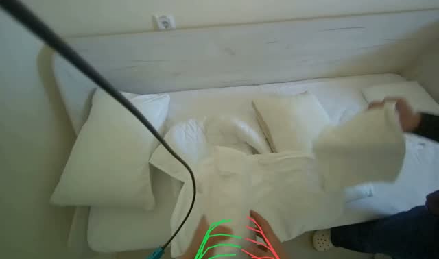 Folding and organizing linens: egocentric robotics sample