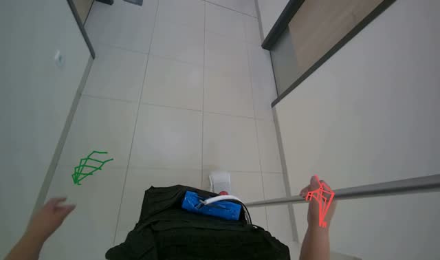Mopping and cleaning mop: egocentric robotics sample
