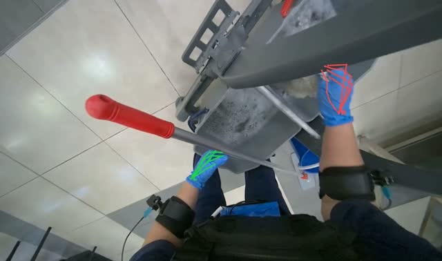 Wringing mop head: egocentric robotics sample