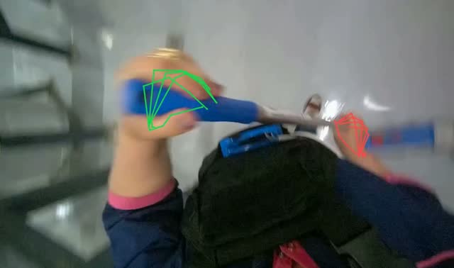Mopping the floor: egocentric robotics sample