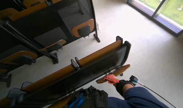 Organizing classroom desks: egocentric robotics sample