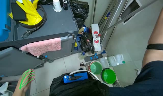 Organizing and assembling mops: egocentric robotics sample