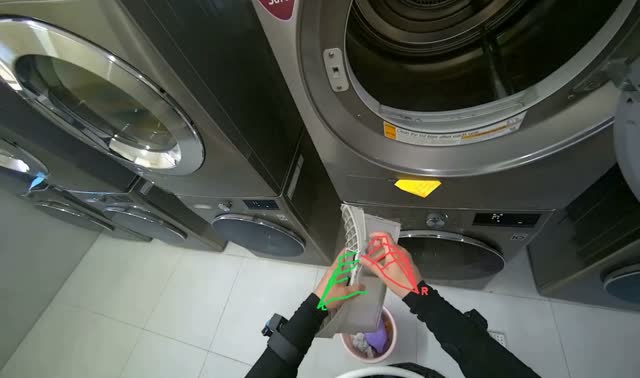 Cleaning dryer lint filters: egocentric robotics sample