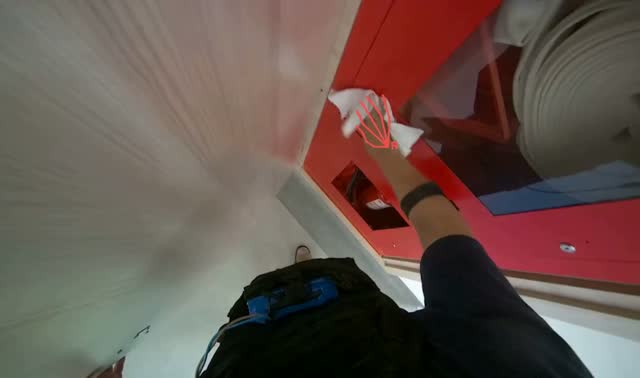 Wiping wall fixtures and signs: egocentric robotics sample