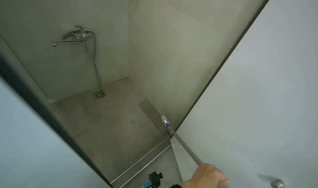 Mopping shower stalls: egocentric robotics sample