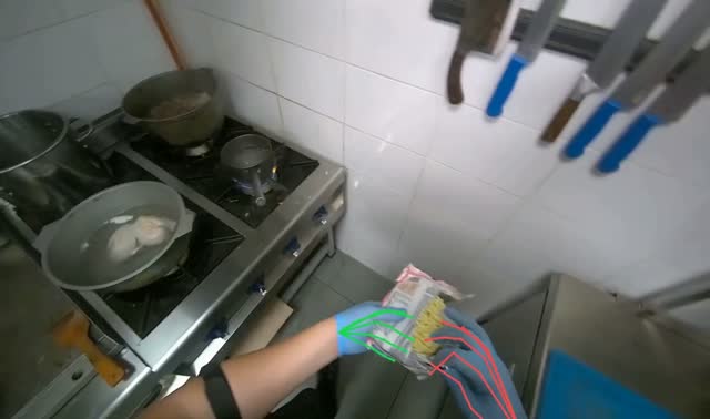 Preparing instant noodles: egocentric robotics sample