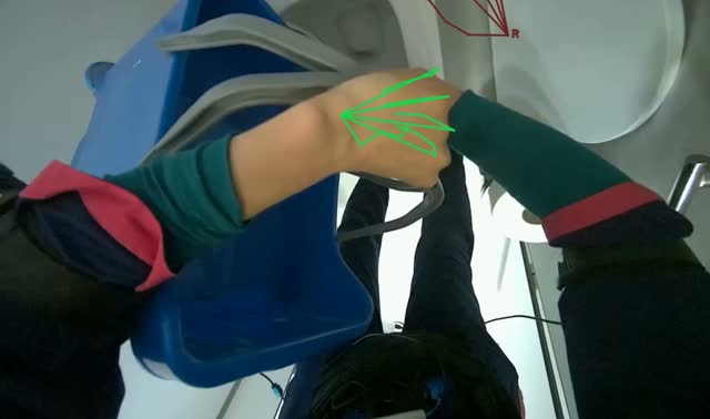 Cleaning floor and mop: egocentric robotics sample