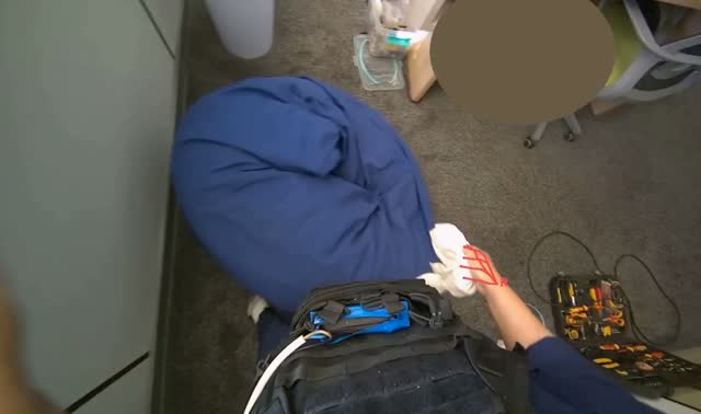 Wiping window sill: egocentric robotics sample