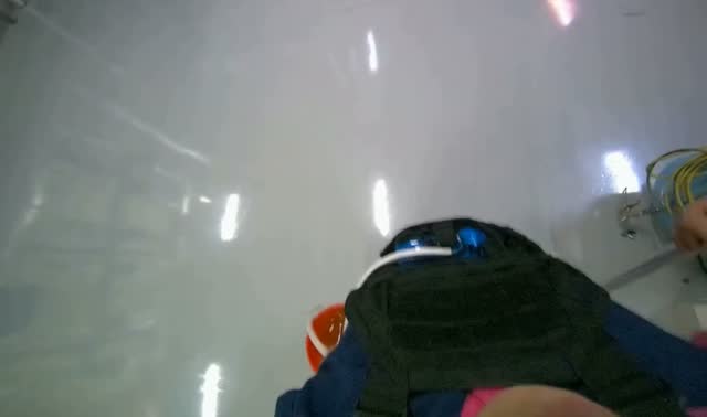 Mopping floor: egocentric robotics sample