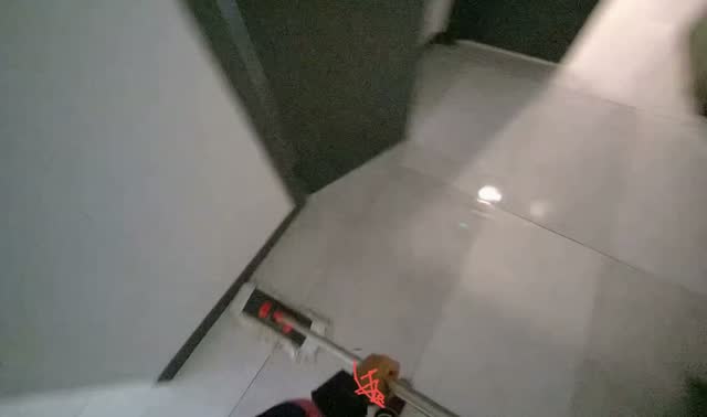 Mopping lounge area floor: egocentric robotics sample