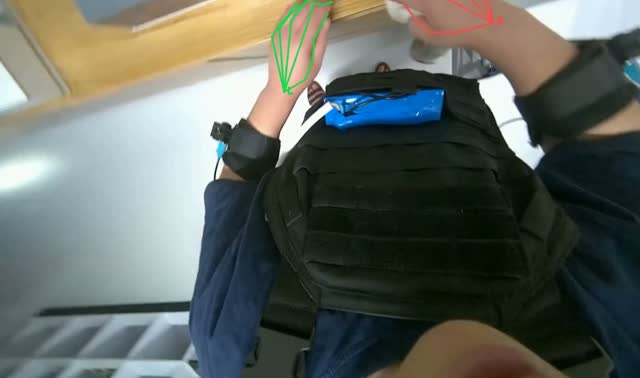 Wiping display model and surface: egocentric robotics sample